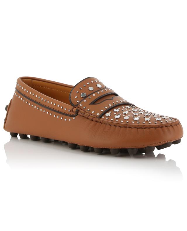 Gommino Bubble studded leather loafers TOD&#039;S