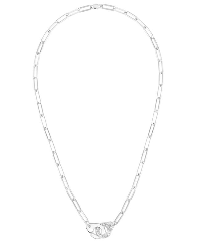 Menottes R12 white gold and diamond necklace DINH VAN