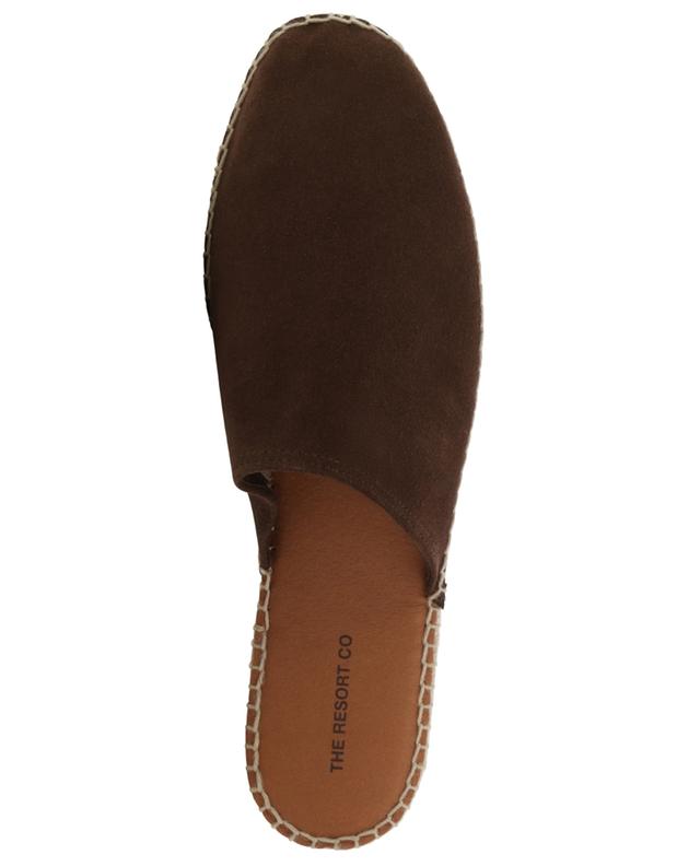 Leather espadrilles style mules THE RESORT CO