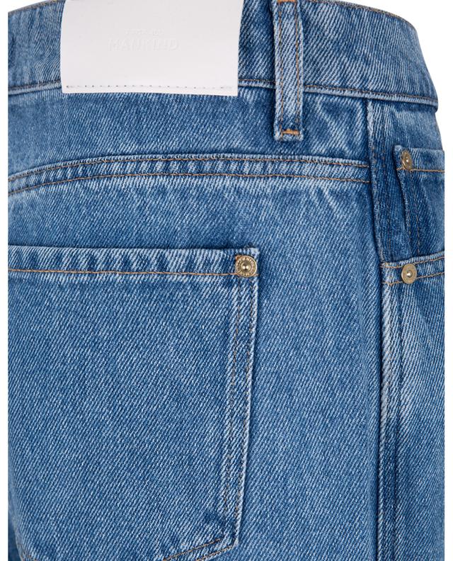 Tess Denim Lustre lyocell straight-leg jeans 7 FOR ALL MANKIND