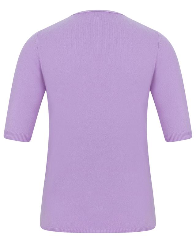 Cashmere and virgin wool three-quarter sleeve T-shirt ALLUDE