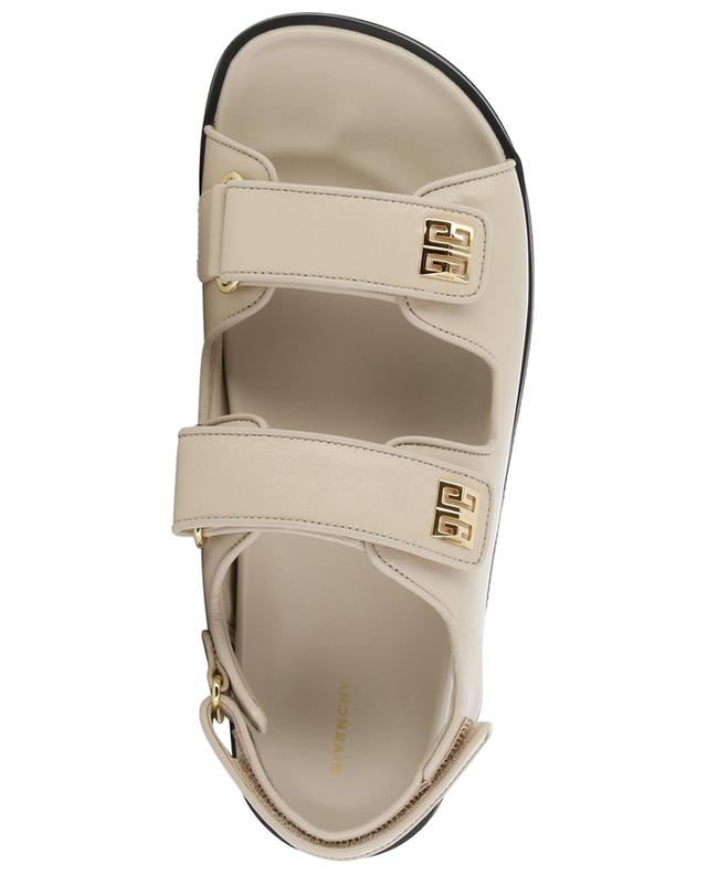4G Strap smooth leather utilitarian sandals GIVENCHY