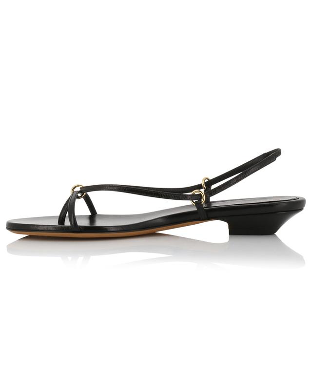 The Marion Strappy 20 flat smooth leather sandals KHAITE
