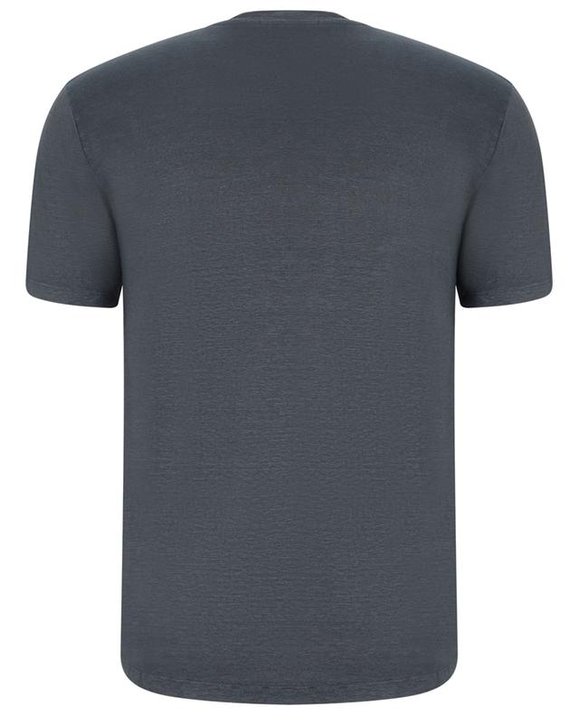 T-shirt à manches courtes en lin stretch DANIELE FIESOLI