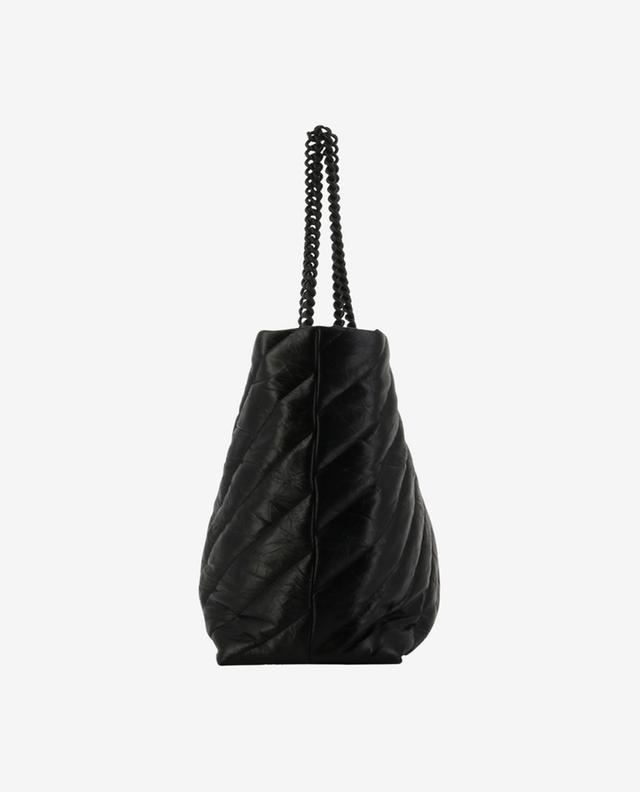 Crush Carry All L quilted crinkle leather tote bag BALENCIAGA