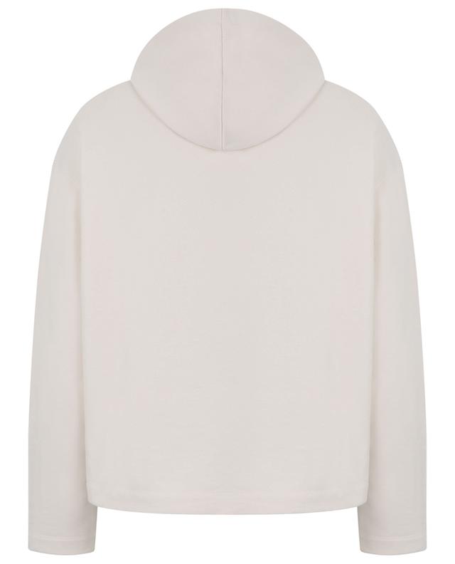 Minimal Hoodie cotton and linen sweatshirt LEMAIRE