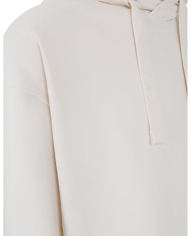 Sweat-shirt à capuche en coton et lin Minimal Hoodie LEMAIRE