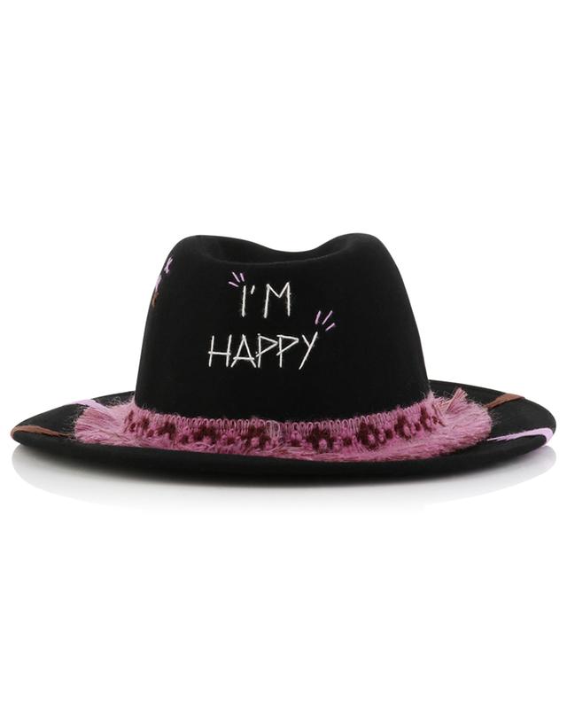 Hut aus Wolle I&#039;m Happy THE HAT GANG