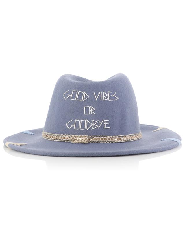 Chapeau en laine Good Vibes or Goodbye THE HAT GANG
