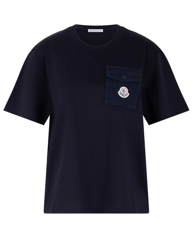 Jersey T-shirt with tweed cargo pocket MONCLER