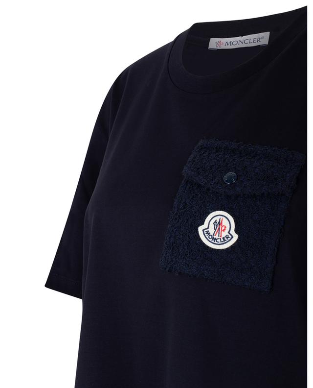 Jersey T-shirt with tweed cargo pocket MONCLER