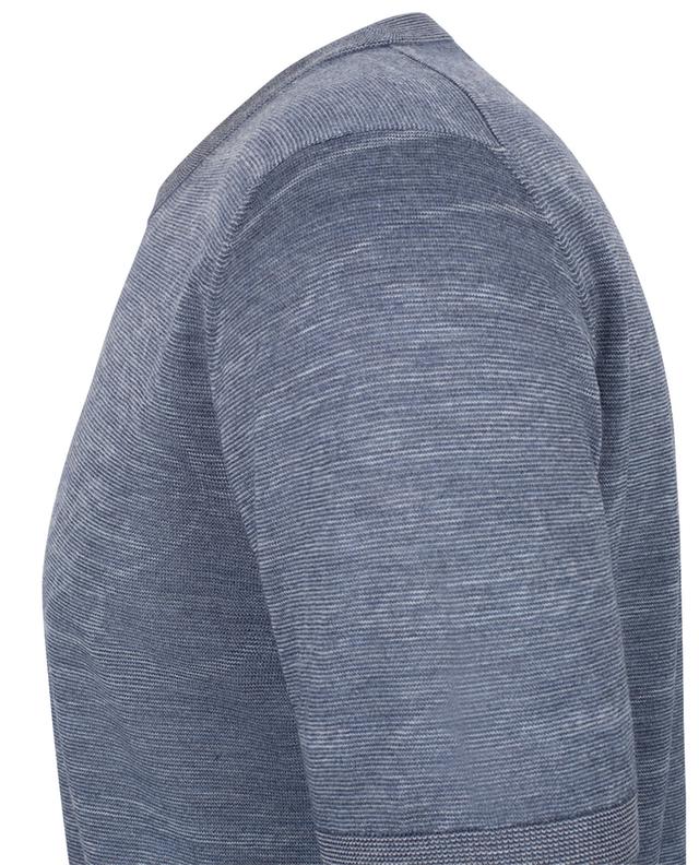 Scritto lightweight short-sleeved jacquard jumper BERLUTI