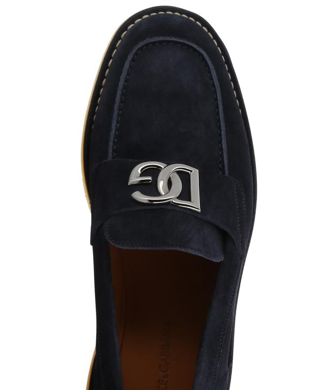 New Florio monogrammed suede loafers DOLCE &amp; GABBANA