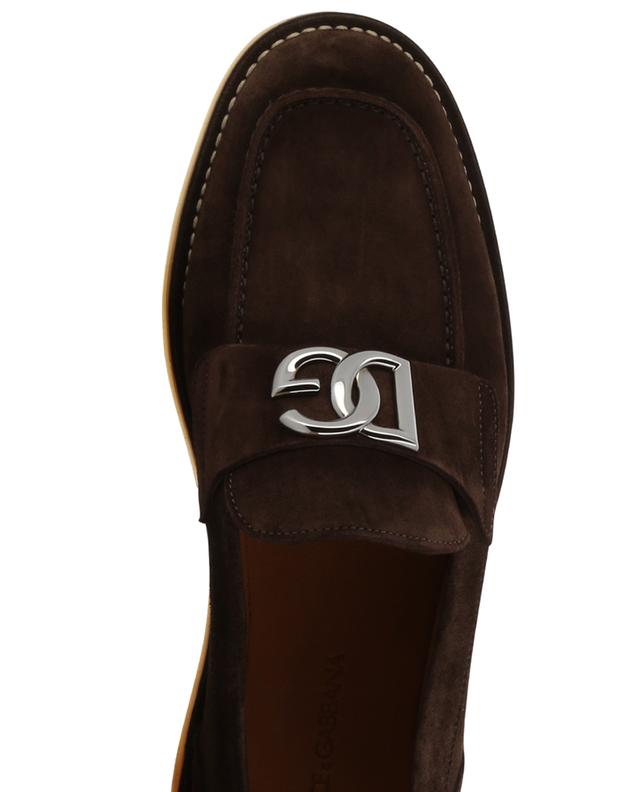 New Florio monogrammed suede loafers DOLCE &amp; GABBANA