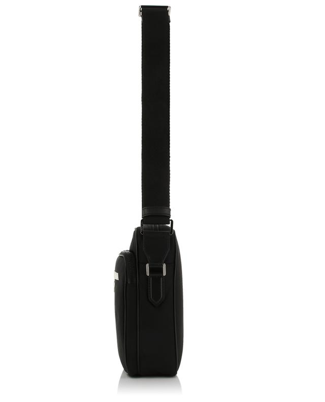 Rechteckige Nylon-Umhängetasche mit Leder und Gummi-Logo DOLCE &amp; GABBANA