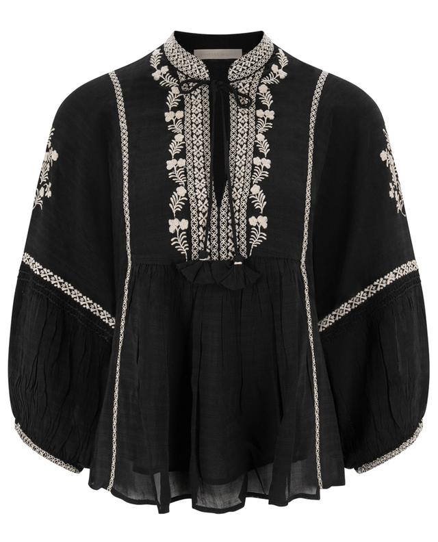 Baltik blouse with folk embroideries VANESSA BRUNO