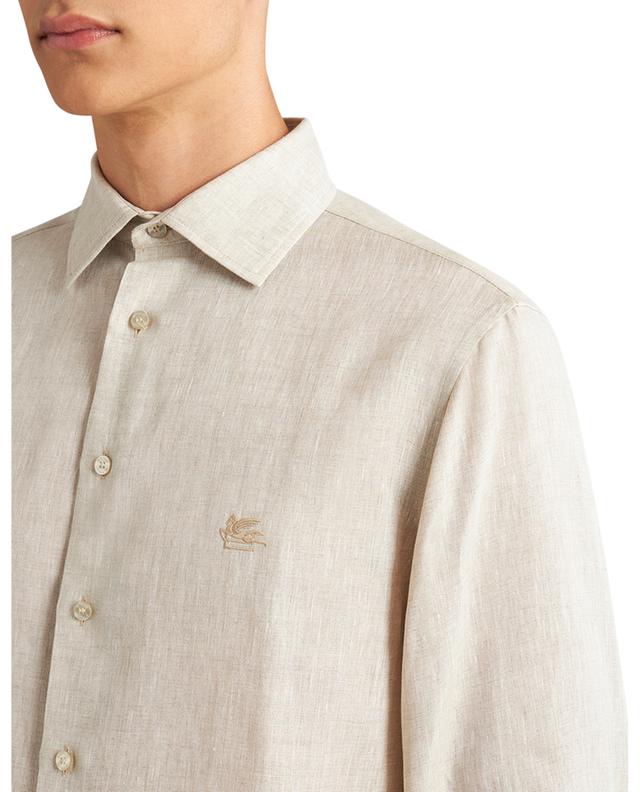 Pegaso embroidered linen shirt ETRO