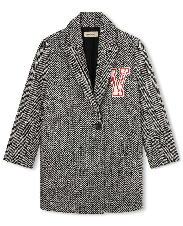 Mantel für Mädchen aus Wolle ZADIG &amp; VOLTAIRE