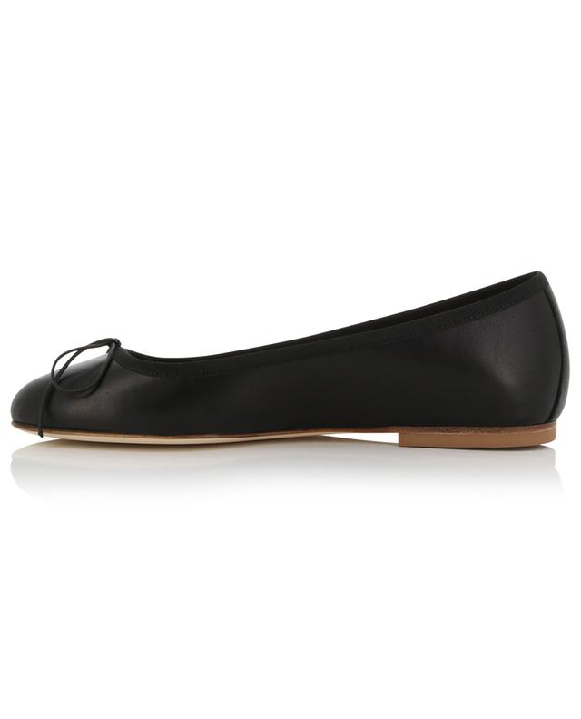 Classic nappa leather round-toe ballet flats ANNIEL