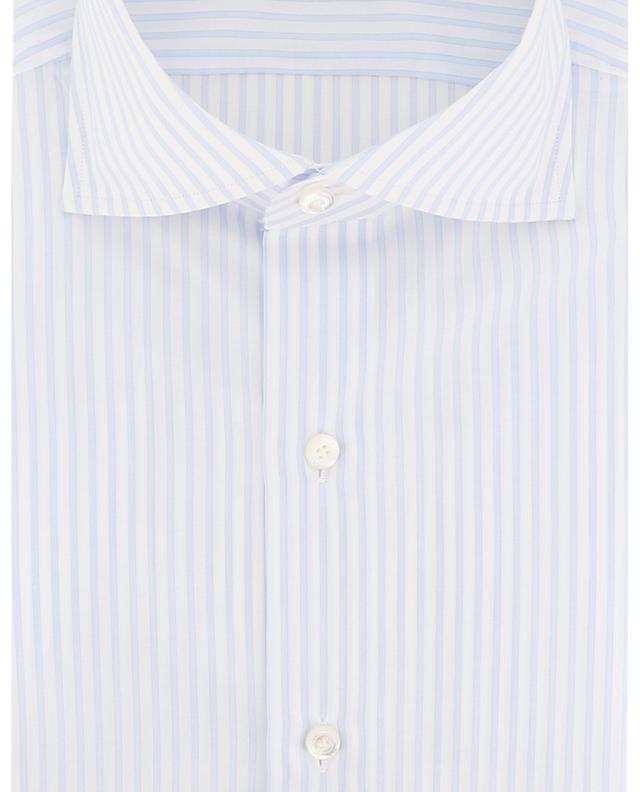 Gestreiftes langärmeliges Hemd aus Baumwolle Edoardo FINAMORE