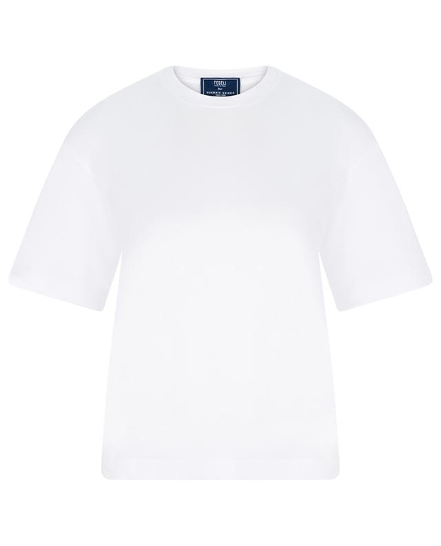Boxy cotton T-shirt FEDELI