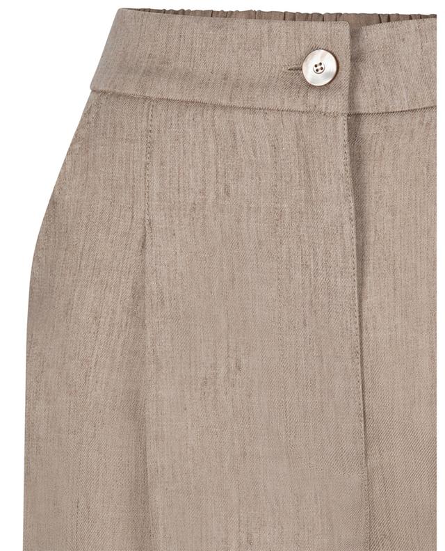 Cotton and linen Bermuda shorts GRAN SASSO