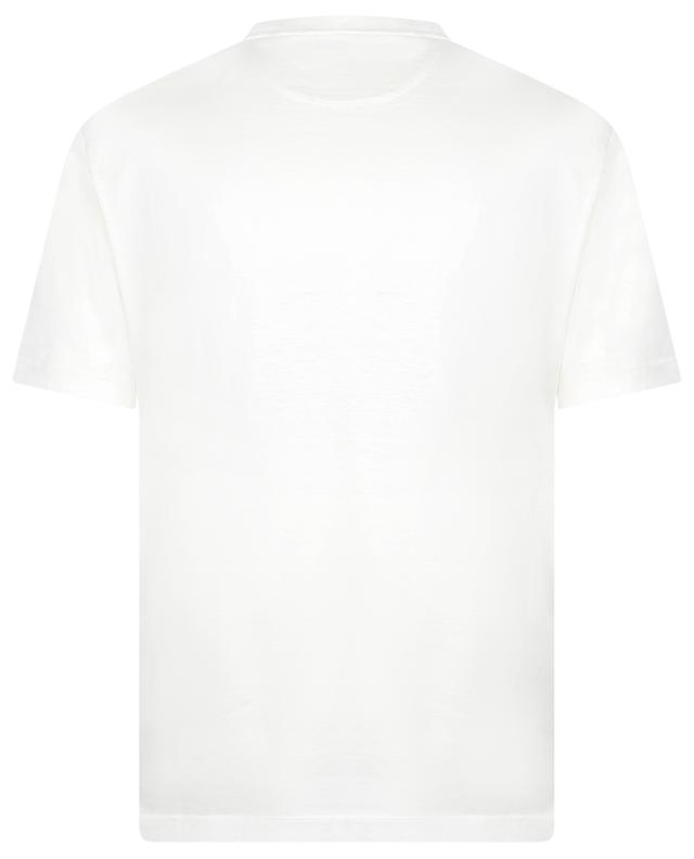 Short-sleeved silk and cotton jersey T-shirt MAURIZIO BALDASSARI