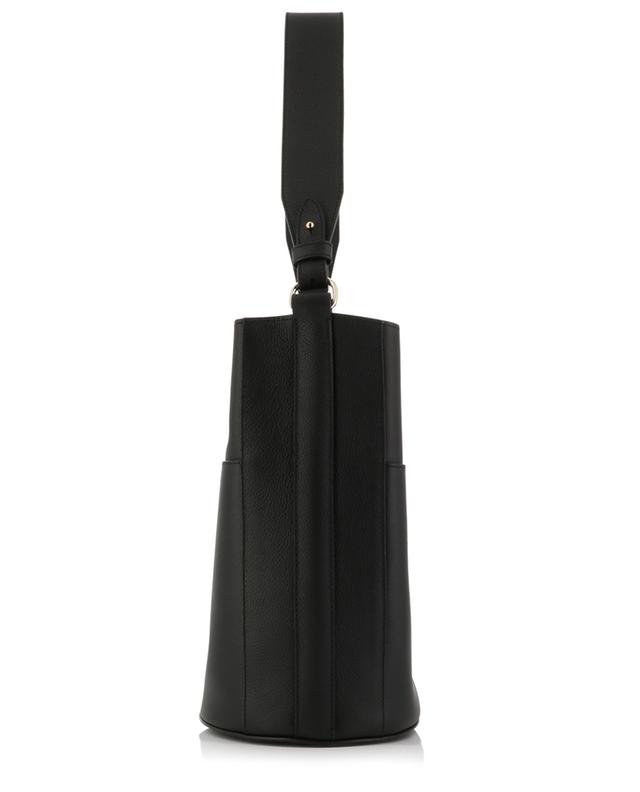Grosse Bucket-Tasche aus genarbtem Leder Sofia BALZAC PARIS
