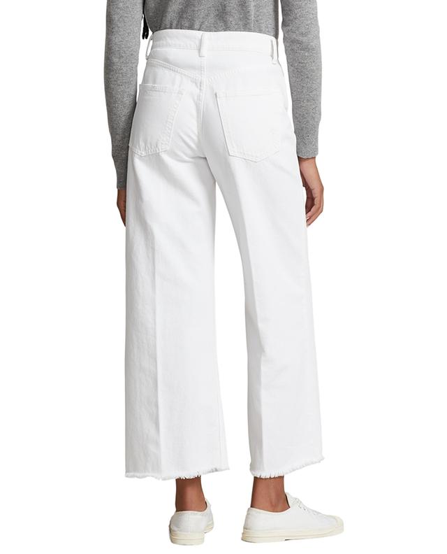 Nieves Wash high-rise cropped wide-leg jeans POLO RALPH LAUREN