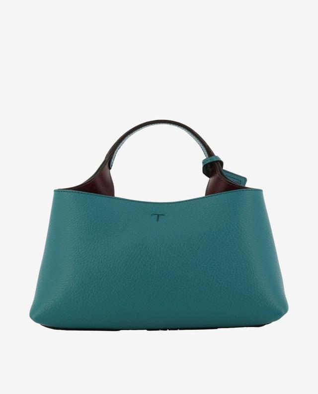 T Timeless Micro grained leather mini tote bag TOD&#039;S