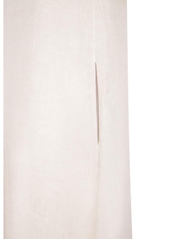 Linen sleeveless maxi dress 120% LINO