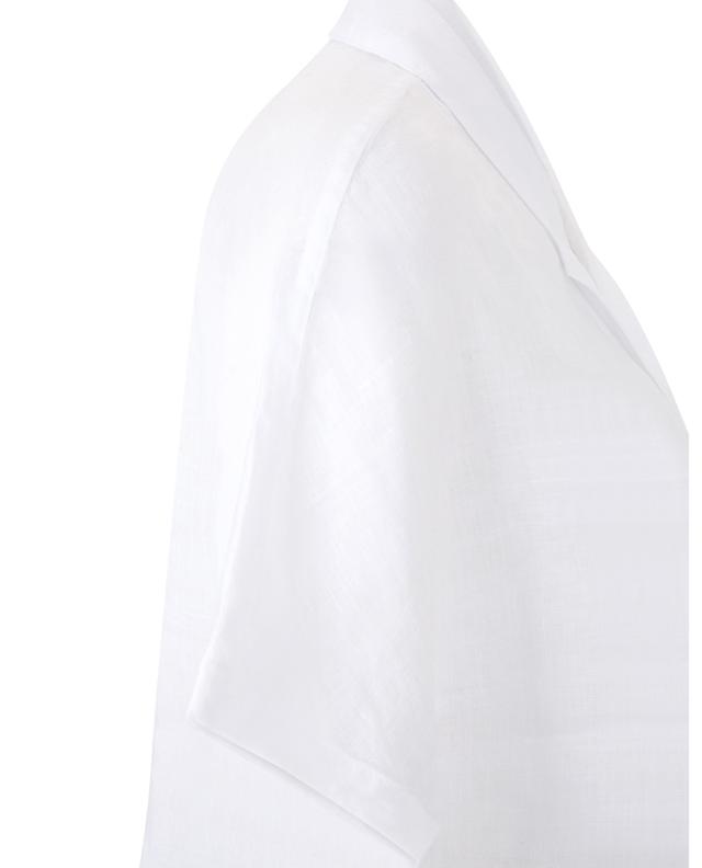 Short-sleeved linen shirt 120% LINO