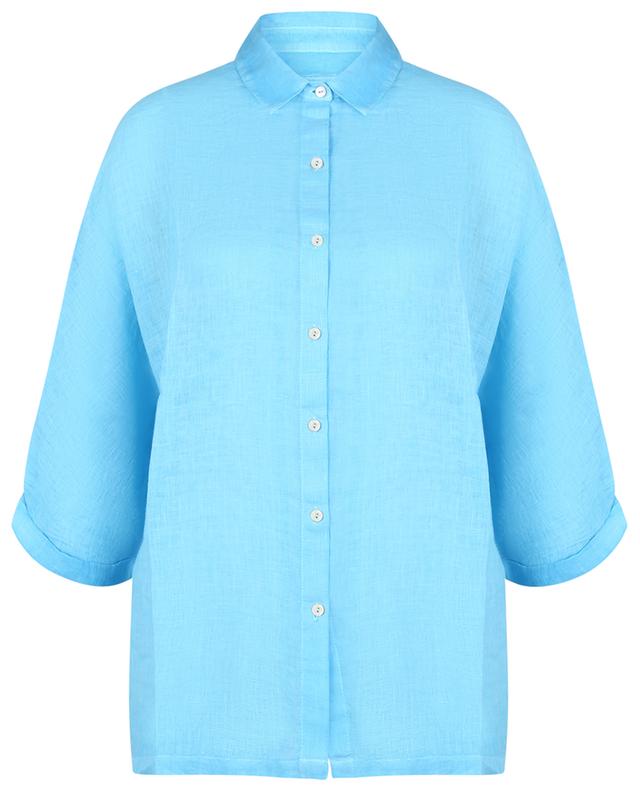 Linen three-quarter sleeve shirt 120% LINO