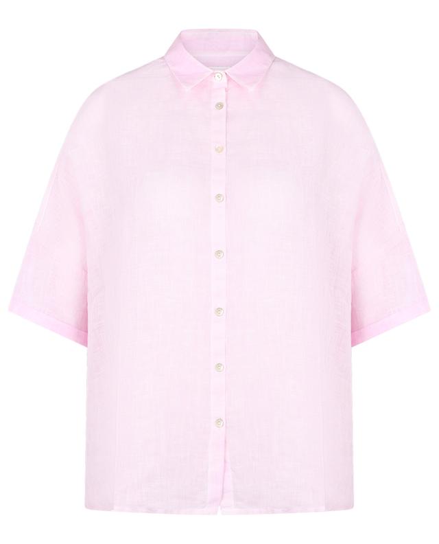 Linen short-sleeved oversize shirt 120% LINO