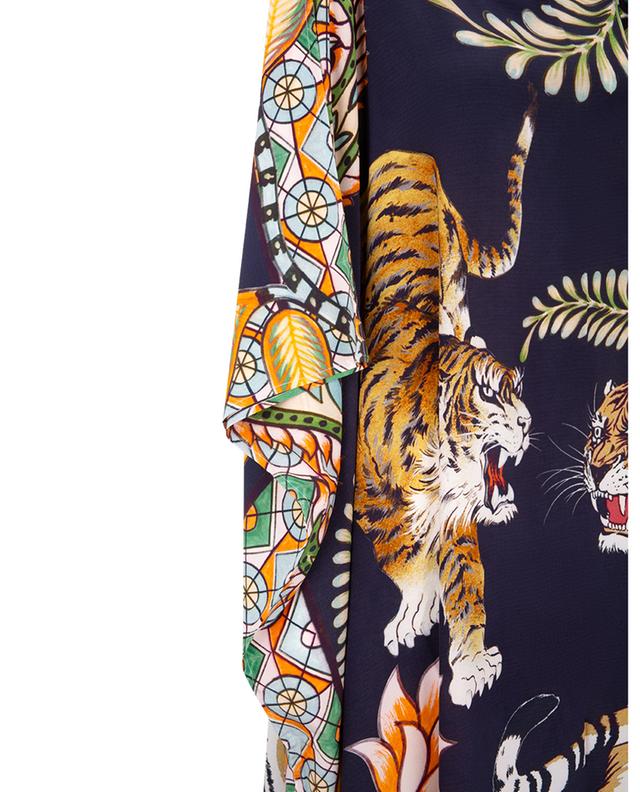 Tiger &amp; Jungle silk long tunic SIMONE BRUNS