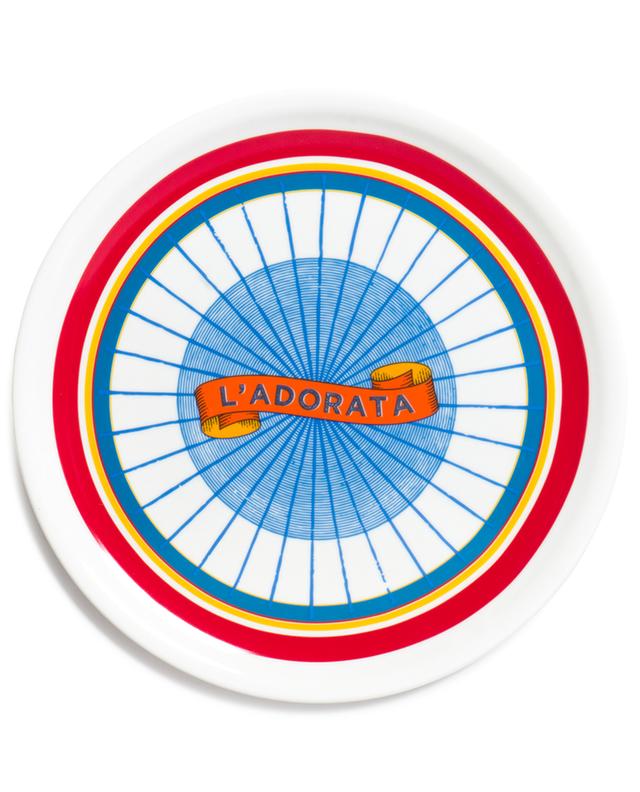 L&#039;Adorata porcelaine pizza plate BITOSSI
