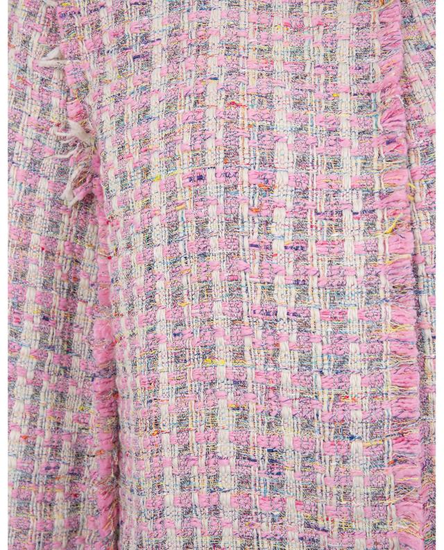 Veste en tweed à carreaux colorés Seamout KAMU