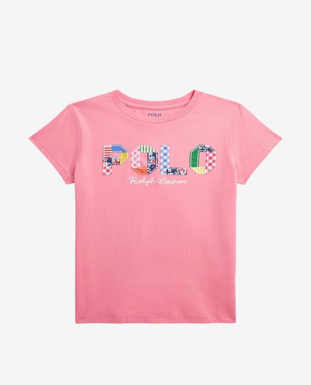 Mädchen-Kurzarm-T-Shirt Patchwork Polo POLO RALPH LAUREN