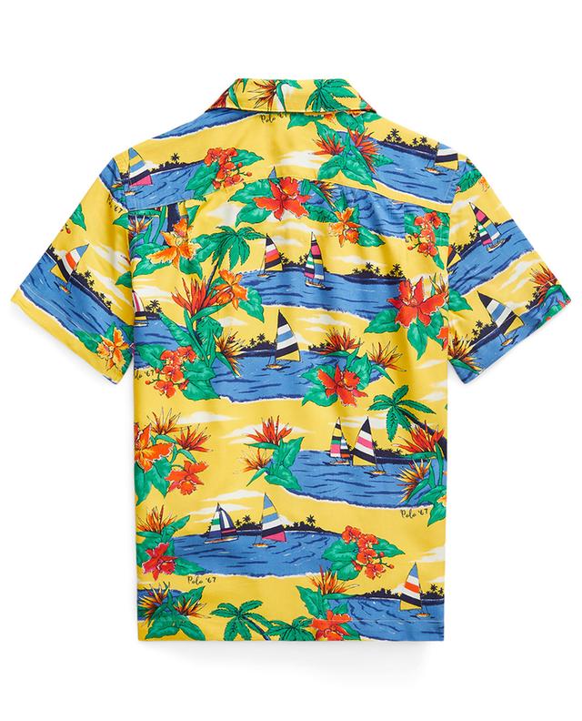 Tropical boy&#039;s camp shirt with print POLO RALPH LAUREN