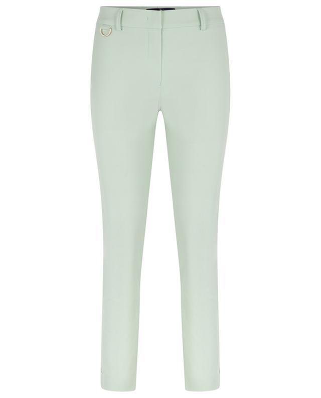 Aline cotton slim-fit trousers PAMELA HENSON