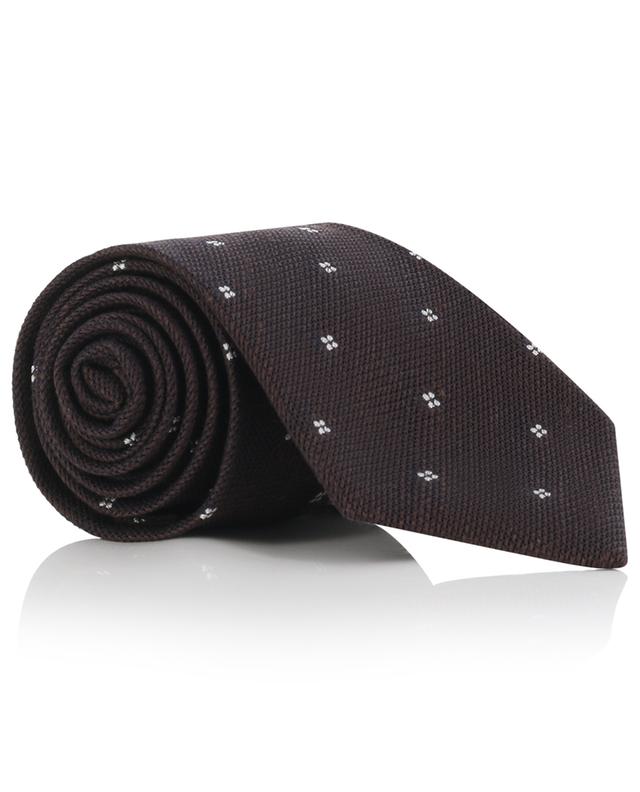 Krawatte aus Leinen und Seide Wolga BIGI CRAVATTE