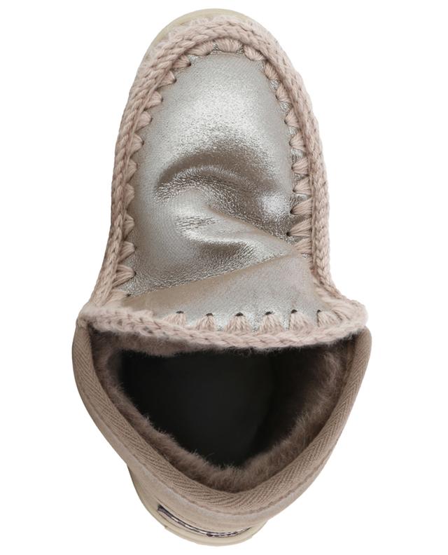Eskimo Sneaker metallic padded ankle boots MOU