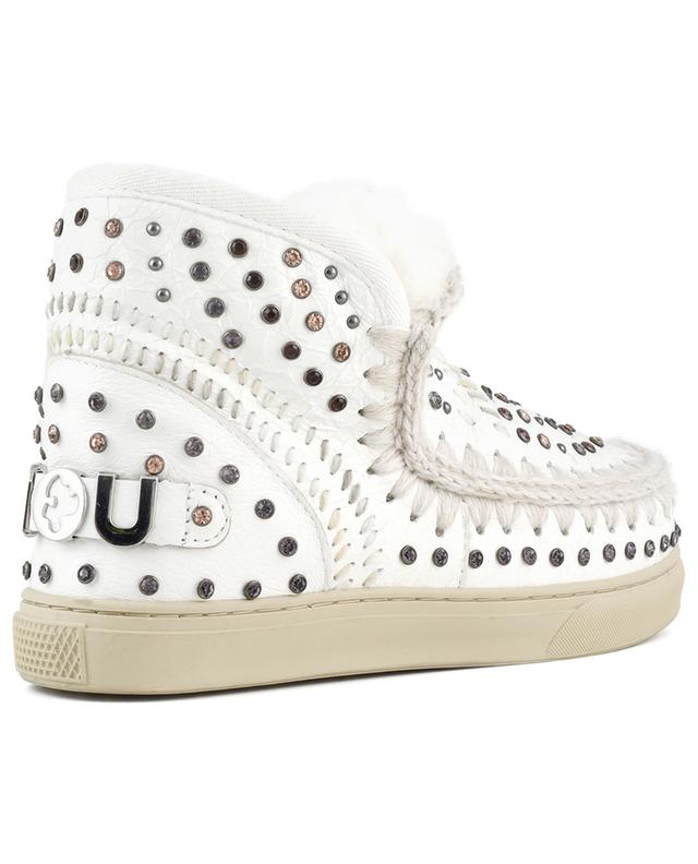 Eskimo Sneaker warm stud and crystal adorned ankle boots MOU