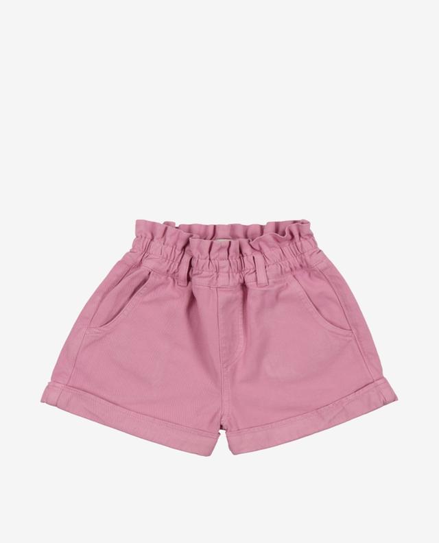 West Hill girl&#039;s paperbag denim shorts THE NEW SOCIETY