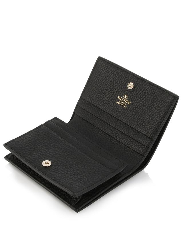 Rockstud small grained leather wallet VALENTINO GARAVANI
