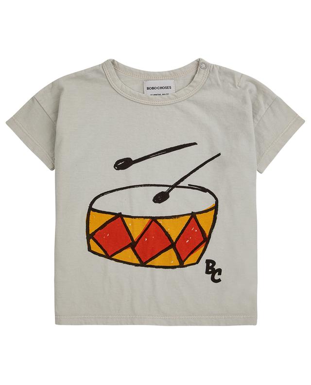 Baby-Kurzarm-T-Shirt Play The Drum BOBO CHOSES