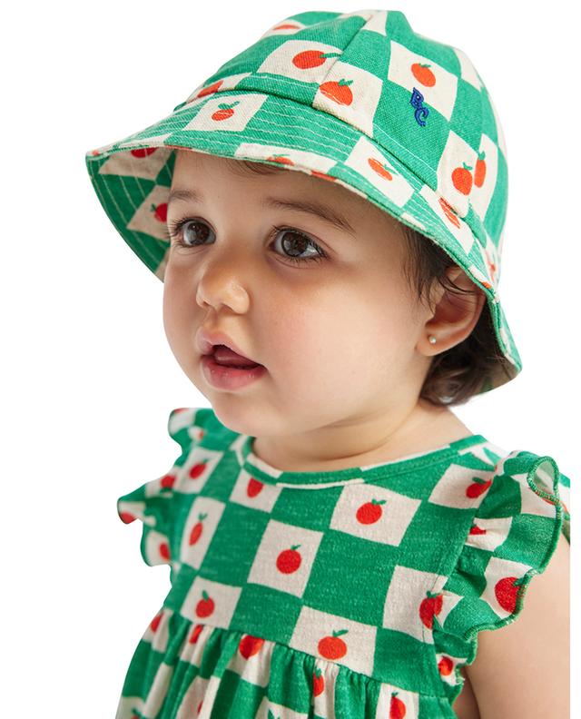 Tomato All Over baby cotton bucket hat BOBO CHOSES