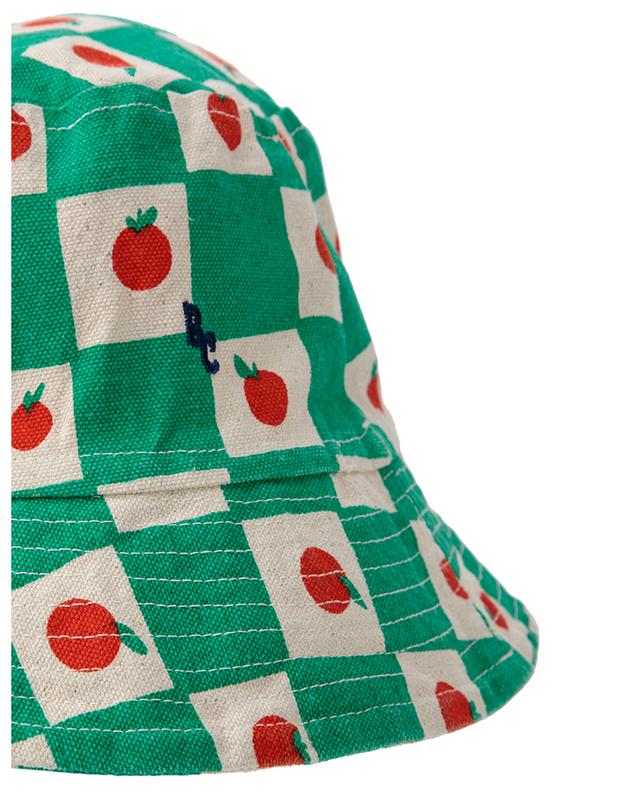 Tomato All Over children&#039;s cotton bucket hat BOBO CHOSES