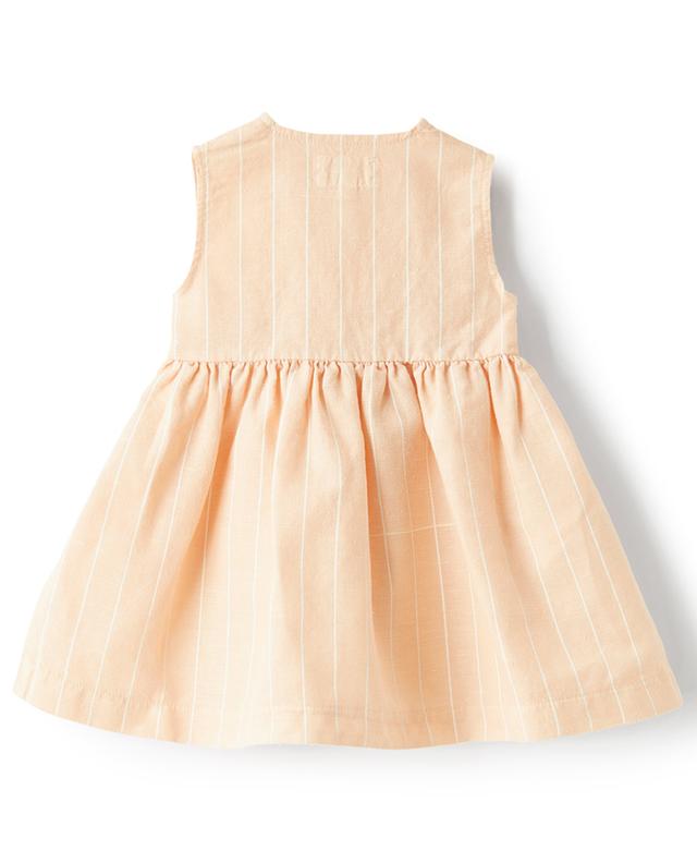 Sleeveless striped baby wrap dress TEDDY &amp; MINOU