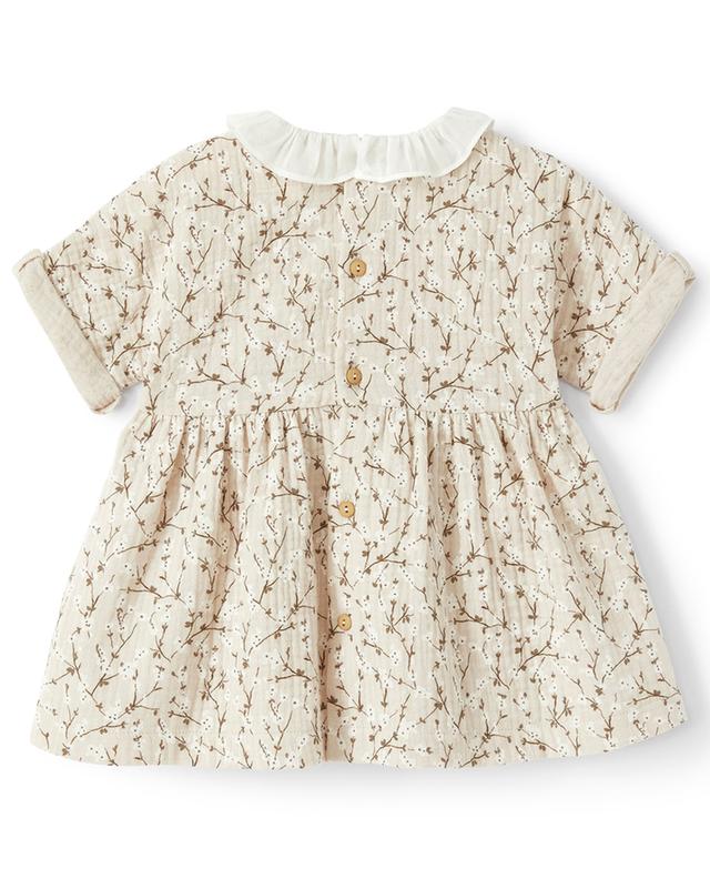 Floral gauze baby dress TEDDY &amp; MINOU
